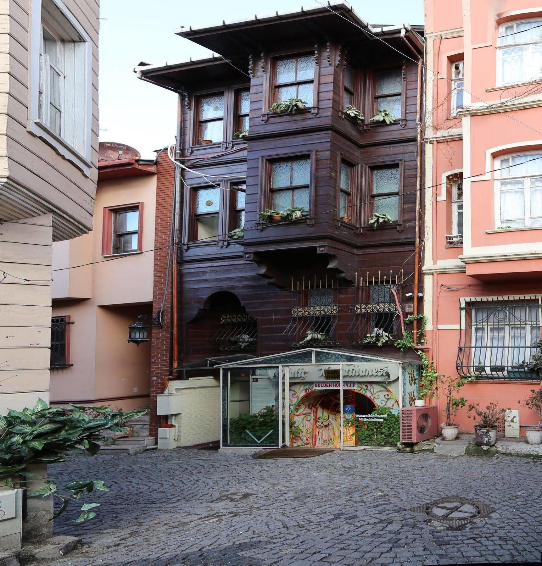 Cafe Halic & Guesthouse Istanbul Exterior foto